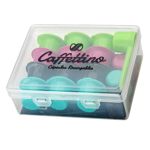 8 Capsulas Recargables Dolce Gusto Caffettino - Kit Eco