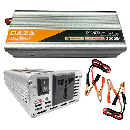 Conversor Inversor Daza 12V a 220V DZ2000XT - $ 52.390