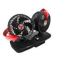 Ventilador Doble Portátil para auto de 12V