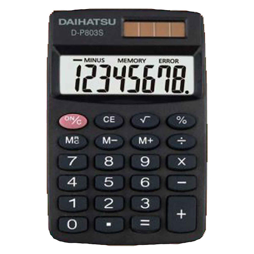 Calculadora Daihatsu D-P803S - $ 3.780
