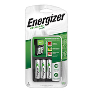 Cargador de Pilas Energizer Maxi 4 Slot + 2 Pilas AA 1300mAh