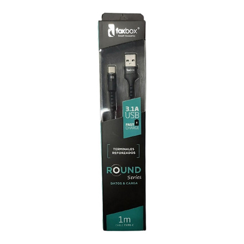 Cable de Datos Foxbox Round USB a Type C 1M - $ 8.000