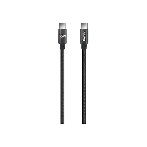 Cable de Datos Foxbox Round PRO Type C a Type C 1.25mts - $ 12.400