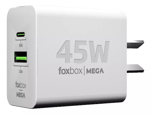 Cargador Foxbox Energy Mega 45W - $ 22.400