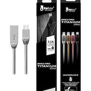 Cable Micro USB Foxbox Titanium