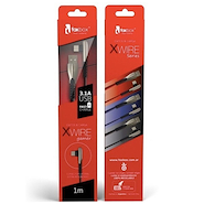 Cable de Datos FoxBox Xwire Lightning 1.25Mts