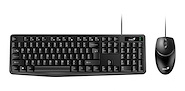 Teclado + mouse Genius KM--170 - $ 18.300