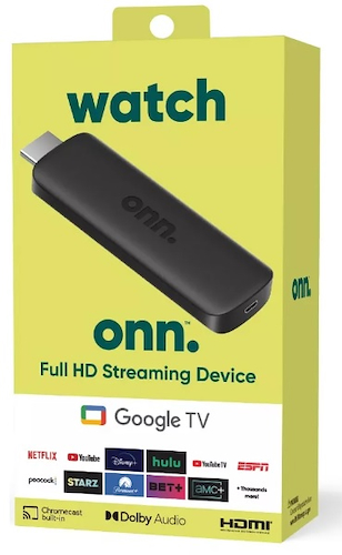 Google TV Watch Onn 2k - $ 66.200