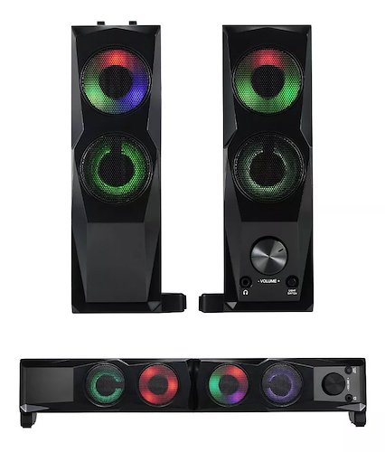 Parlante Gamer RGB Gadnic 2 en 1 - $ 40.200