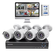 Kit 4 Cámaras de Seguridad Gadnic + DVR 8CH IP