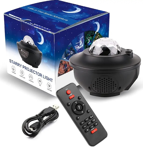 Velador parlante - proyector de estrellas - $ 54.400