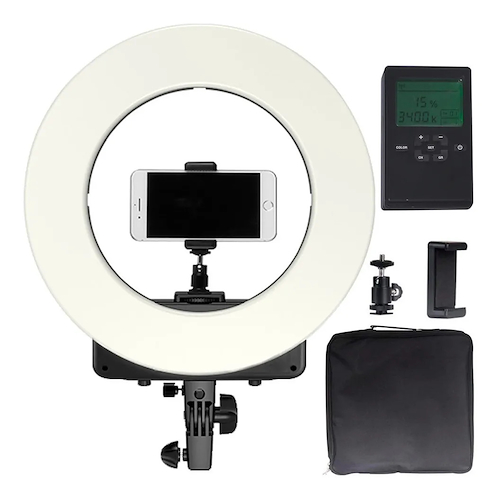 Aro de Luz Gadnic Gadnic con LED + soporte smartphone - $ 253.200