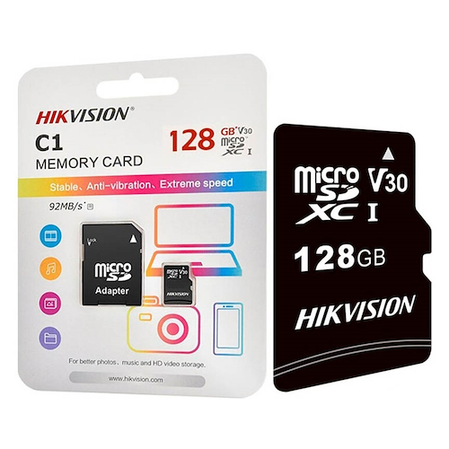 Memoria Hikvision 128gb clase 10 - $ 19.000