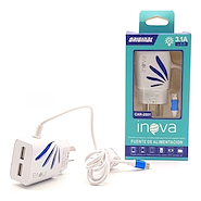 Cargador Micro Usb Inova 3.1A CAR-2001