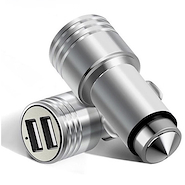 Cargador Inova 12v Dual + Cable MicroUSB