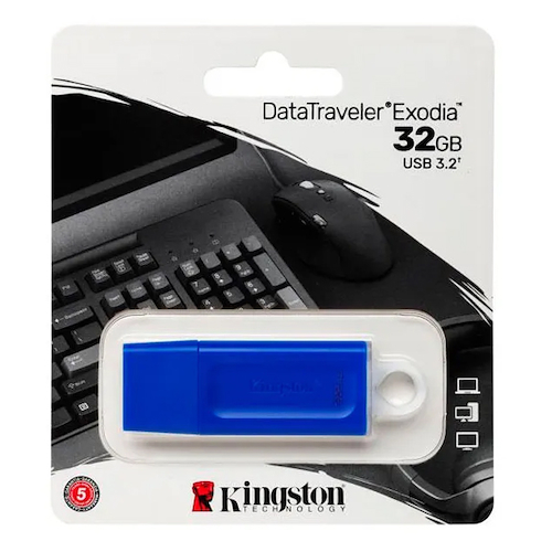 Pendrive Kingston Exodia 32GB USB 3.2 - $ 5.940