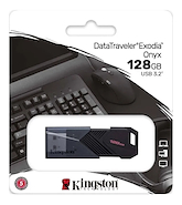 Pendrive Kingston Exodia Onyx  128GB USB 3.2