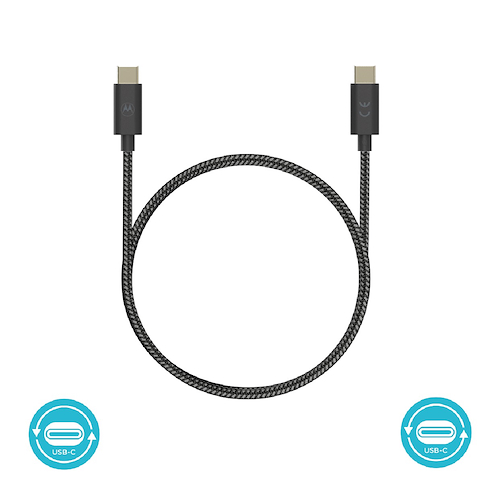 Cable de datos Motorola USB C a C 1.5m - $ 14.200