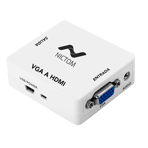 Conversor Nictom VGA a HDMI - $ 10.090