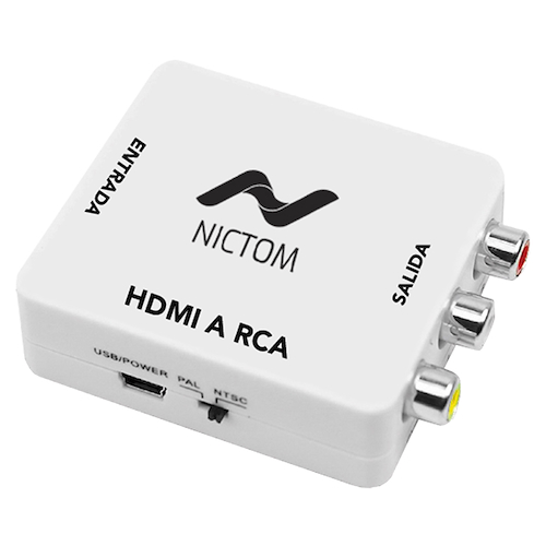 Conversor Nictom HDMI a RCA - $ 10.090