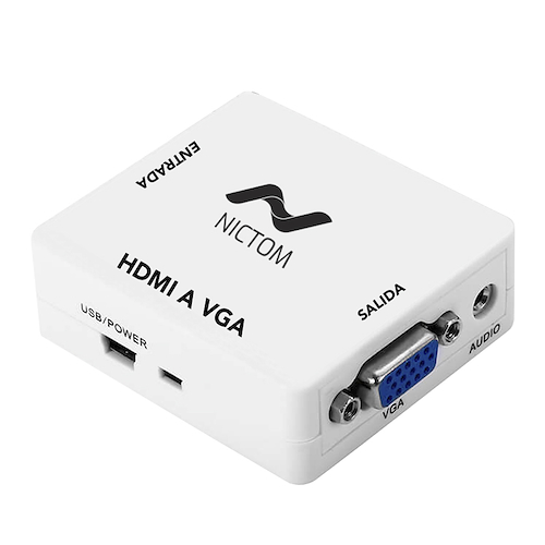 Conversor Nictom HDMI a VGA - $ 9.690