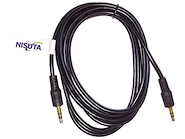 Cable audio 3.5 stereo M-M 1,8m NSCAU35S