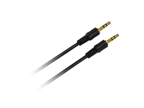 Cable de audio Nisuta 3.5mm Stereo M-M 1m - $ 3.100