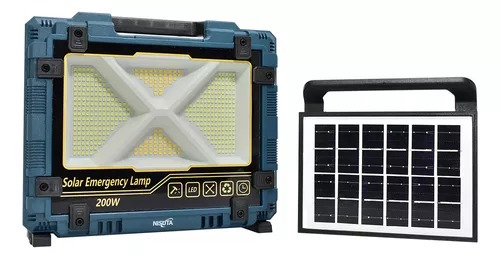 Luz de trabajo Nisuta de 200W con dimmer y carga solar - $ 109.700