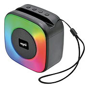 Parlante portátil Bluetooth Nisuta con luces RGB