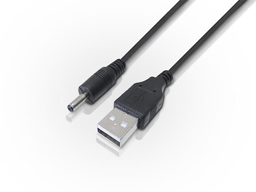 Cable de alimentación USB AM a plug 1.35mm de 0.8m Nisuta - $ 3.600