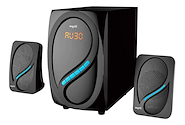 Parlante Multimedia 2.1 con FM, Bluetooth, MP3 Nisuta