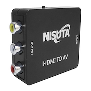 Conversor Nisuta de dispositivo HDMI a monitor RCA