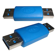 Adaptador USB Macho a Macho Nisuta