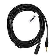 Cable Audio Nisuta  Alargue 3.5 Stereo M-H 1,8m