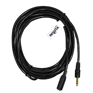 Cable Audio Nisuta Alargue 3.5 Stereo M-H 1,8m