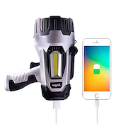Linterna 10W Recargable 5V con Power Bank Nisuta NS-LI10W