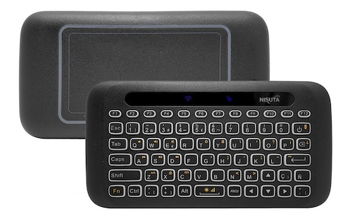 Mini Teclado Inalambrico Nisuta NS-WIKTV20 - $ 46.400
