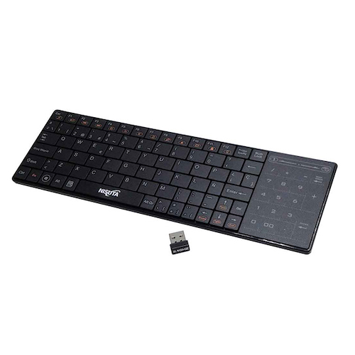 Teclado Para Smart TV Nisuta NS-WIKTV27 - $ 49.500