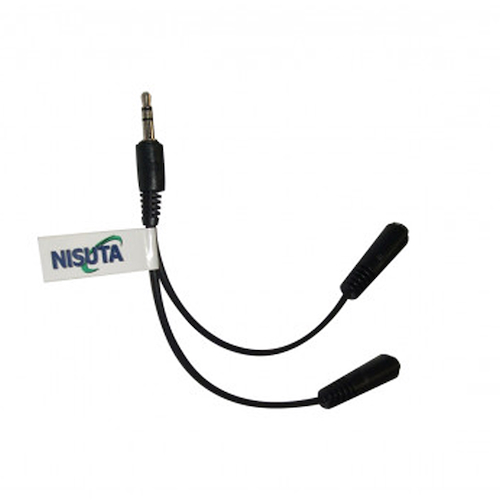 Cable Nisuta 3.5mm / 3.5mm Hembra x2 - $ 7.140
