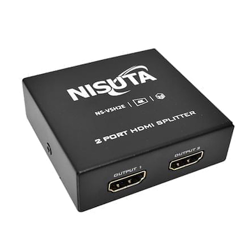 Splitter Nisuta HDMI de 2 Puertos 4K, 3D, 1 4b - $ 41.980