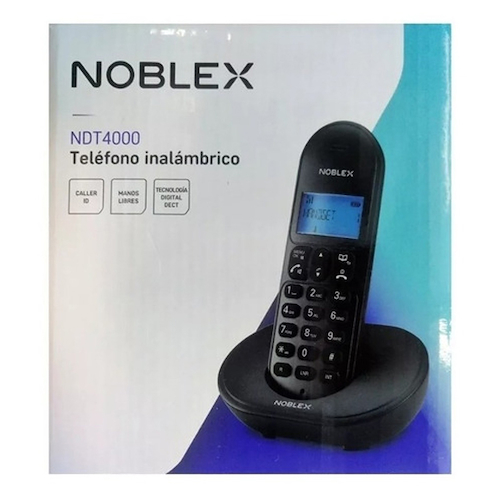 Noblex - Teléfono Inalámbrico Digital con Contestador Automático Noblex
