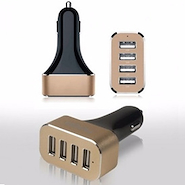 Cargador Noga 12v Cuadruple USB
