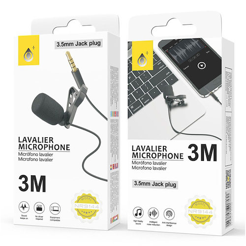 Micrófono Corbatero OnePlus 3.5mm 3Mts - $ 5.170