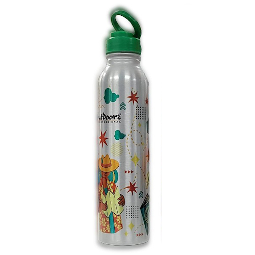 Botella Aluminio Outdoors 500ml - $ 6.200