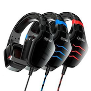 Auricular gaming PS4 tipo vincha con micrófono