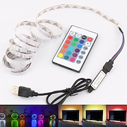 Tira Led USB Con Control 2mts