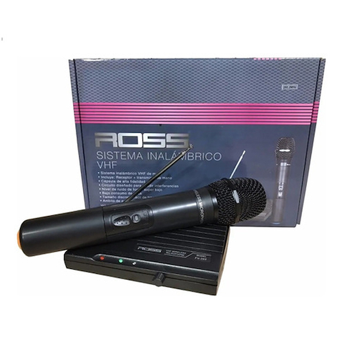 Microfono inalambrico ROSS FV302 VHF - $ 67.770