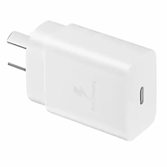 Cargador original Samsung ultra fast type C 25W sin cable