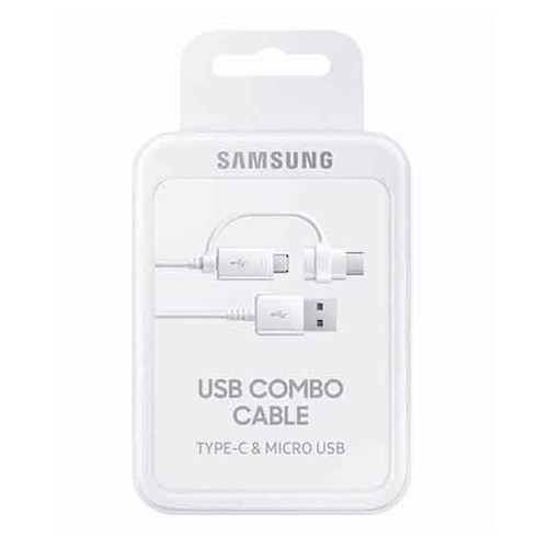 Cable Micro USB Con adapt. Usb Type C Samsung Original - $ 7.120