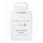 Cable Micro USB Con adapt. Usb Type C Samsung Original